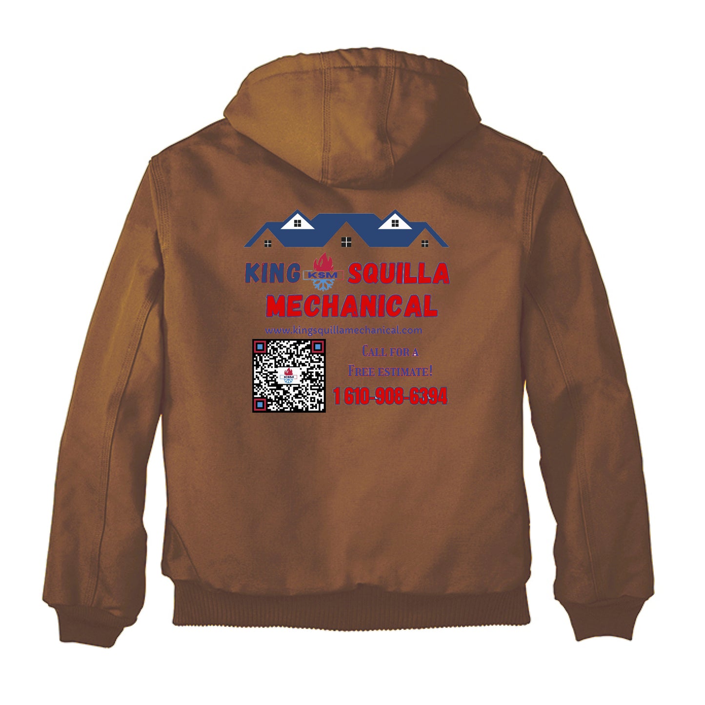 Carhartt Brown - BACK