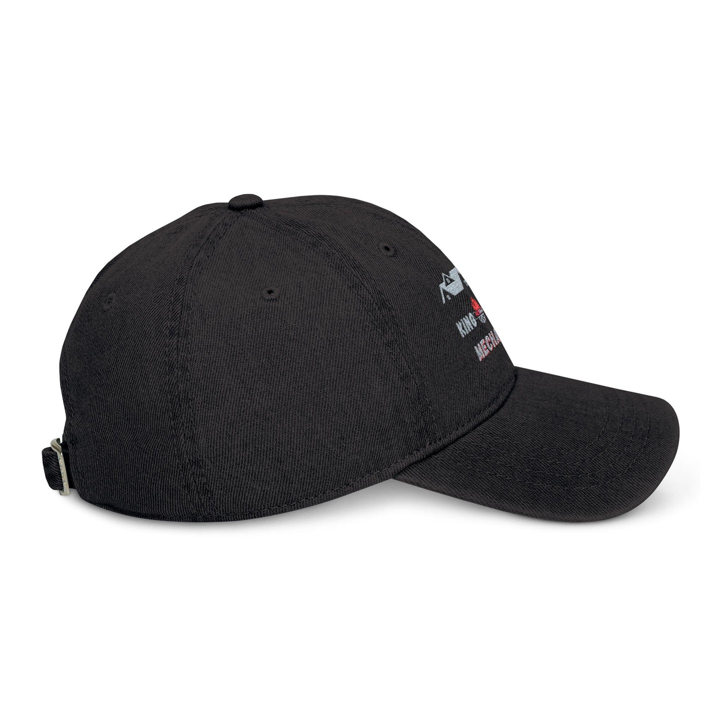 KSM Embroidered Denim Hat - Unstructured 6-panel