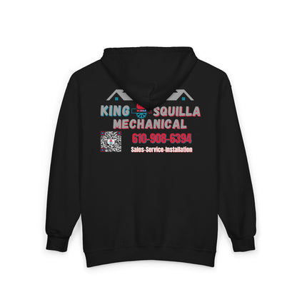 KSM Zip Hoodie — King Squilla Mechanical Logo
