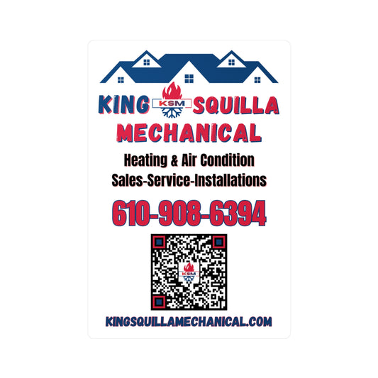 KSM Logo & QR Contact Sticker