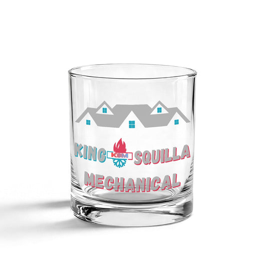 10 oz Whiskey Glass with Crystal Embellishment