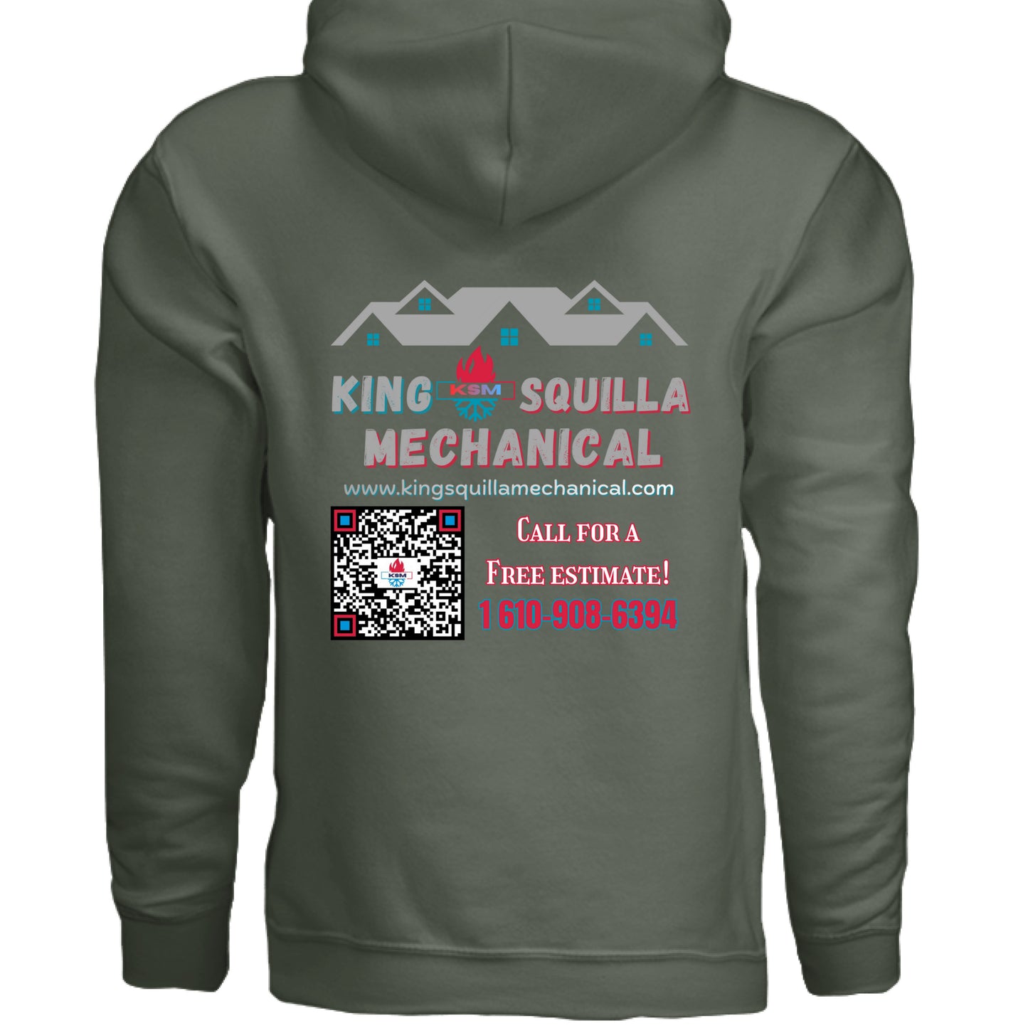 MILITARY GREEN - BACK