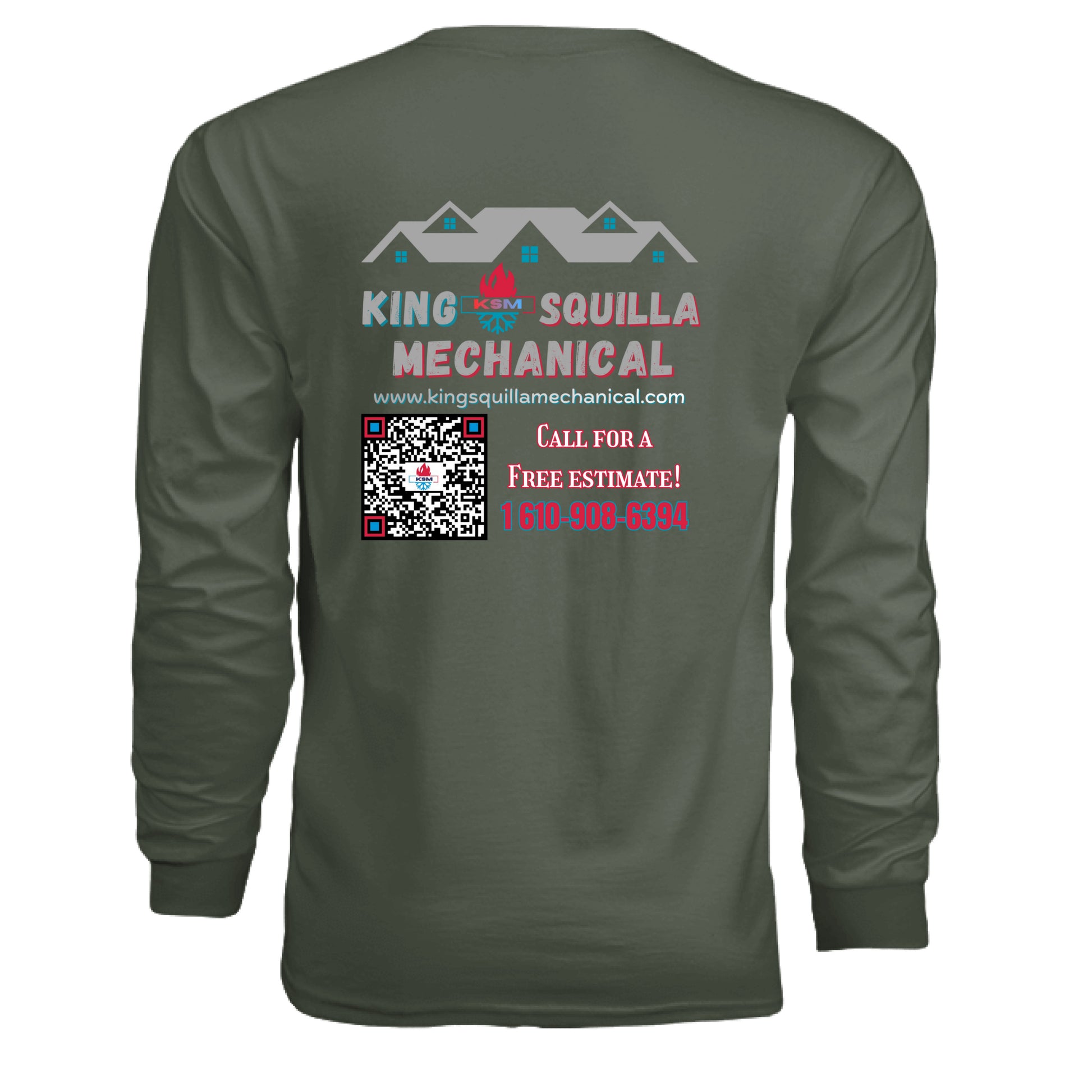 MILITARY GREEN - BACK